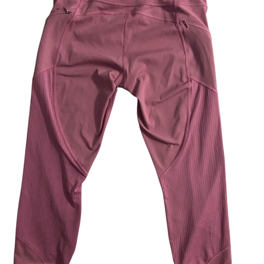 Athleta Mesh Contender Capri Powerlift Leggings - Picture 3 of 3